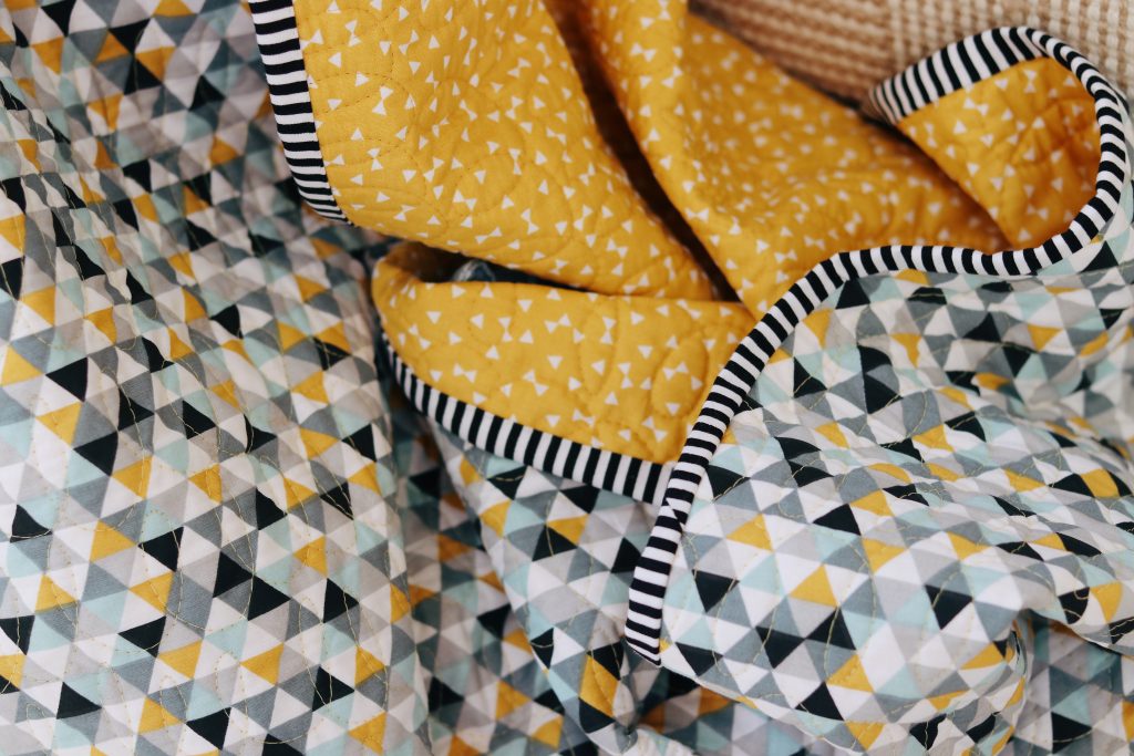 Baby whole cloth quilt