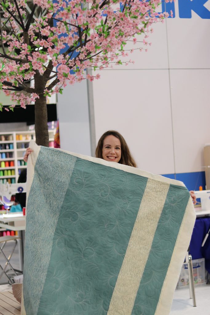 Emily's Juki Long arm quilt