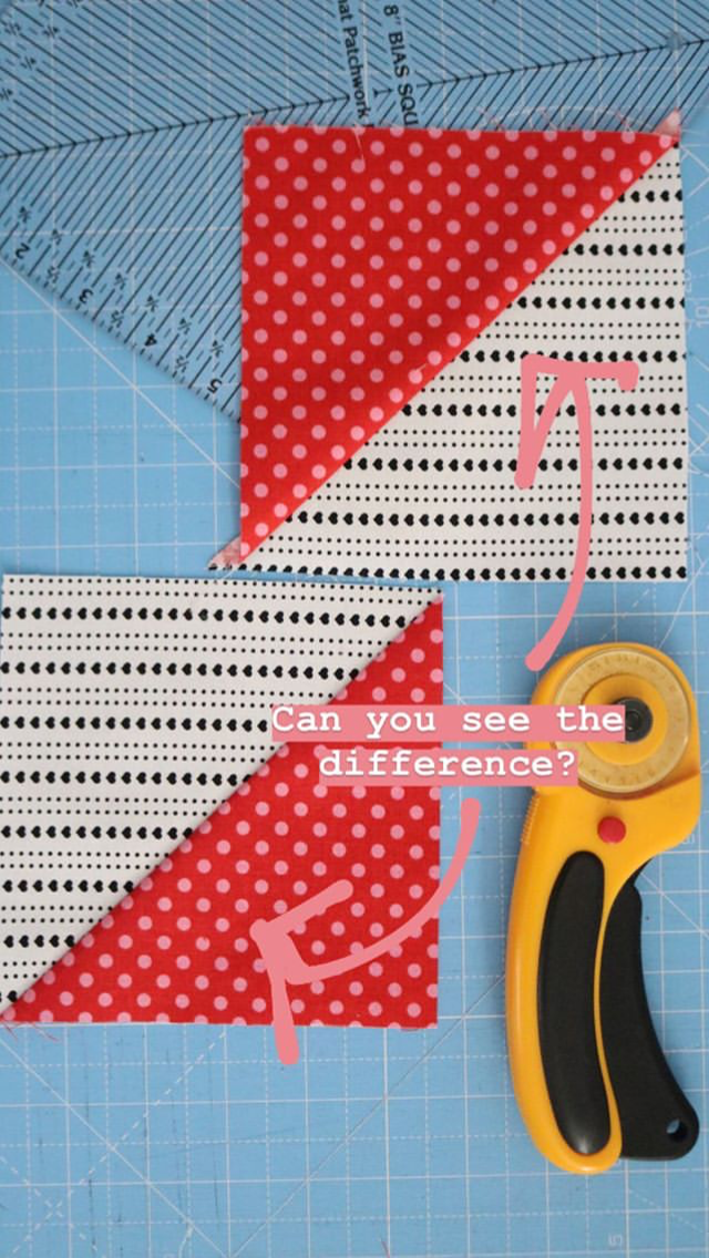 The Half Square Triangle Heart Quilt Story Juki Club