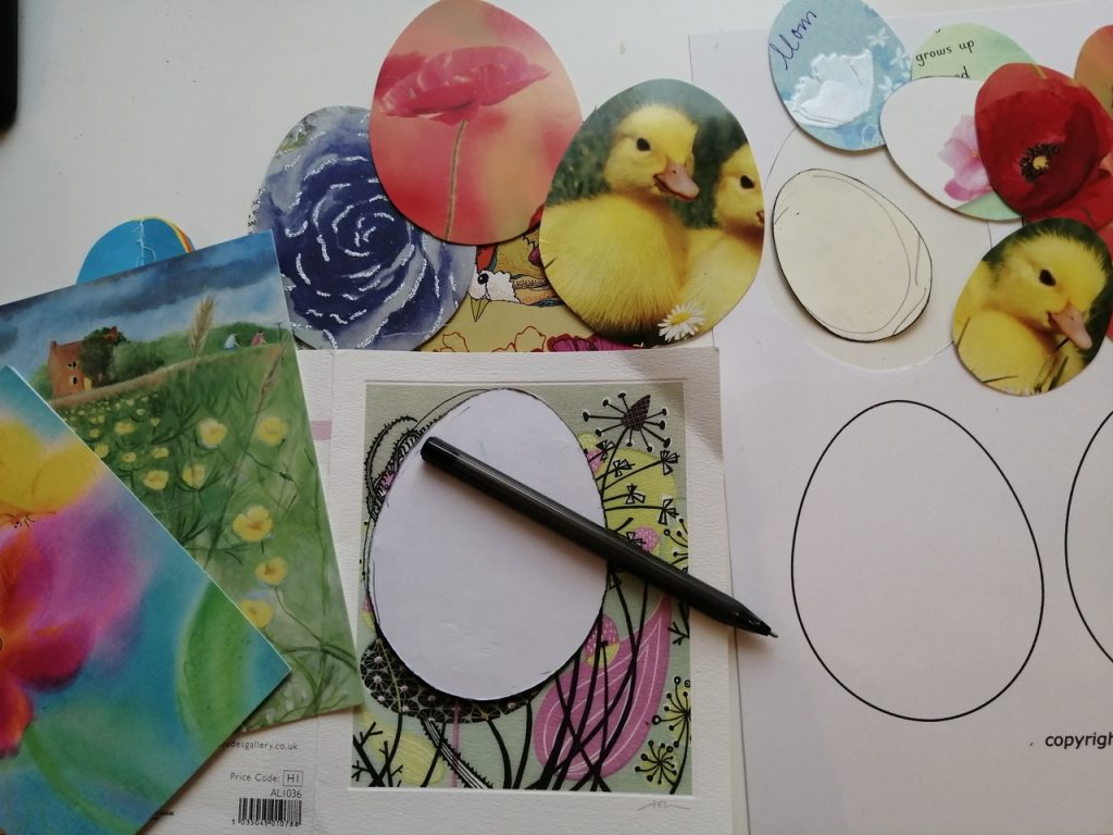 Easter egg templates