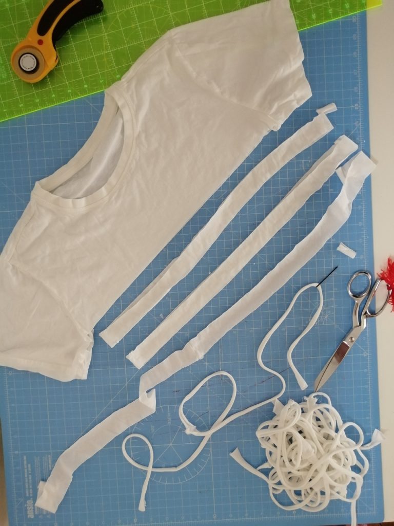 How to make T-shirt yarn