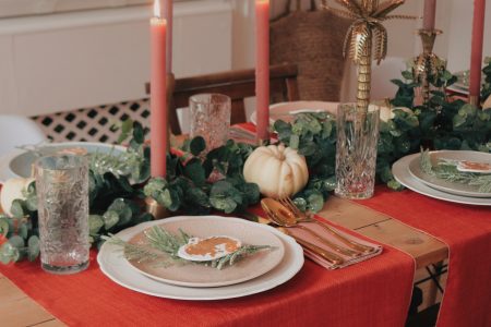 Emily's Thanksgiving table