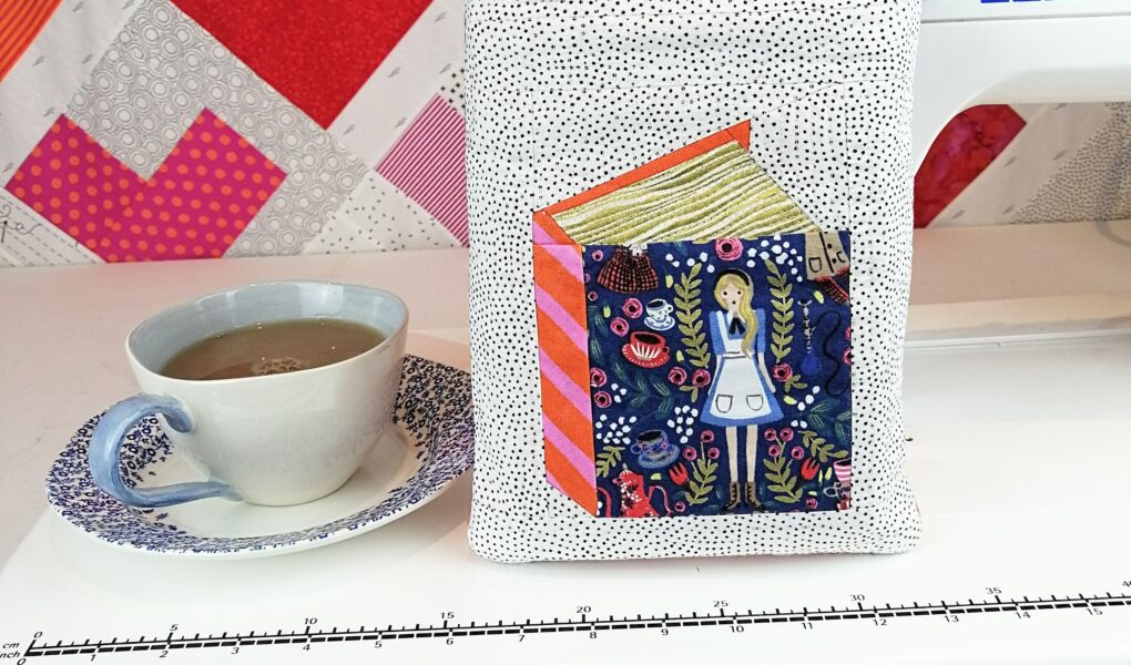 Book Sleeve and a cup of tea