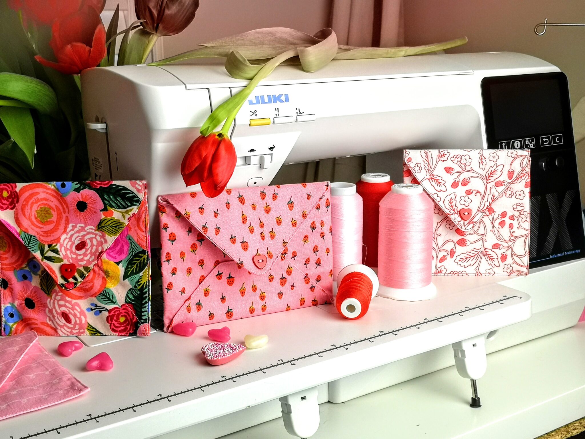 DIY Fabric Envelopes Juki Club