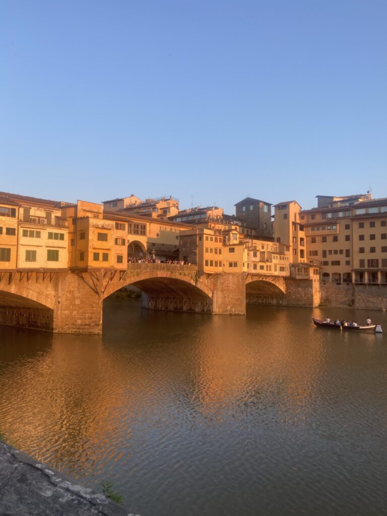 a bridge in Florence